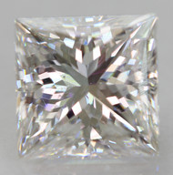 Certified 1.24 Carat D Color VVS2 Princess Natural EARTH MINED Loose Diamond For Ring 5.87x5.85mm