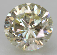 Certified 0.63 Carat I Color VS1 Round Brilliant Natural EARTH MINED Loose Diamond For Ring 5.56mm