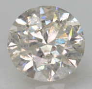 Certified 0.51 Carat G Color SI2 Round Brilliant Natural EARTH MINED Loose Diamond For Ring 5mm