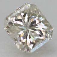 Certified 0.70 Carat F Color SI1 Radiant Natural EARTH MINED Loose Diamond For Ring 5.37x4.85mm