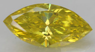 Certified 0.91 Carat Canary Yellow VS1 Marquise Natural EARTH MINED Loose Diamond 9.9x4.97mm