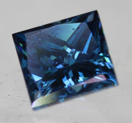0.25 CARAT FANCY VIVID BLUE VS2 PRINCESS NATURAL EARTH MINED LOOSE DIAMOND 3.50X3.32MM *REAL IS RARE, REAL IS A DIAMOND