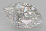 Certified 0.62 Carat D Color SI2 Marquise Natural EARTH MINED Loose Diamond For Ring 7.75x4.6mm