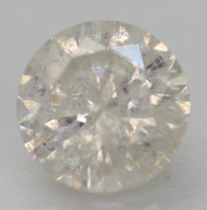 Certified 1.06 Carat H Color SI2 Round Brilliant Natural EARTH MINED Loose Diamond For Ring 6.42mm