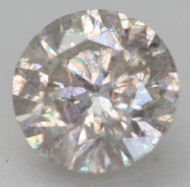 Certified 1.48 Carat G Color SI2 Round Brilliant Natural EARTH MINED Loose Diamond For Ring 7.22mm