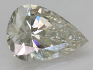 Certified 0.79 Carat H Color SI1 Pear Shape Natural EARTH MINED Loose Diamond For Ring 7.82x5.65mm