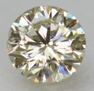 Certified 0.55 Carat J Color VVS2 Round Brilliant Natural EARTH MINED Loose Diamond For Ring 5.32mm