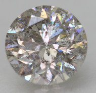 0.66 Carat I Color SI2 Round Brilliant Natural EARTH MINED Loose Diamond For Jewelry 5.49mm