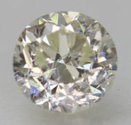 0.33 Carat I Color VVS2 Round Brilliant Natural EARTH MINED Loose Diamond For Jewelry 4.24mm