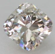 CERTIFIED 0.89 CARAT H COLOR SI2 CUSHION SHAPE NATURAL EARTH MINED LOOSE DIAMOND 5.83X5.69MM  *360 REAL IMAGES & VIDEO