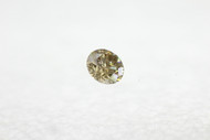 0.09 Carat Yellow Brown SI2 Round Brilliant Natural EARTH MINED Loose Diamond 2.79mm *REAL IS RARE, REAL IS A DIAMOND