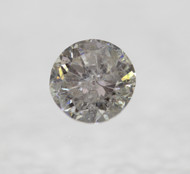 0.56 Carat K Color Round Brilliant Natural EARTH MINED Loose Diamond For Jewelry 5.1mm *REAL IS RARE, REAL IS A DIAMOND