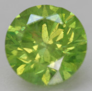 CERTIFIED 1.15 CARAT VIVID GREEN VS1 ROUND BRILLIANT NATURAL EARTH MINED LOOSE DIAMOND 6.64MM  *360 REAL IMAGES & VIDEO