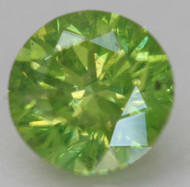 CERTIFIED 1.25 CARAT VIVID GREEN VS1 ROUND BRILLIANT NATURAL EARTH MINED LOOSE DIAMOND 6.74MM  *360 REAL IMAGES & VIDEO