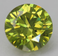 CERTIFIED 0.70 CARAT VIVID GREEN VVS1 ROUND BRILLIANT NATURAL EARTH MINED LOOSE DIAMOND 5.8MM  *360 REAL IMAGES & VIDEO