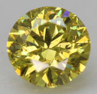 CERTIFIED 0.91 CARAT CANARY YELLOW VS1 ROUND BRILLIANT NATURAL EARTH MINED LOOSE DIAMOND 6.29MM  *360 IMAGES & VIDEO
