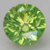 CERTIFIED 0.62 CARAT VIVID GREEN VS1 ROUND BRILLIANT NATURAL EARTH MINED LOOSE DIAMOND 5.24MM  *360 REAL IMAGES & VIDEO