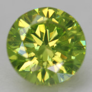 CERTIFIED 0.65 CARAT VIVID GREEN VVS1 ROUND BRILLIANT NATURAL EARTH MINED LOOSE DIAMOND 5.52MM  *360 REAL IMAGES & VIDEO