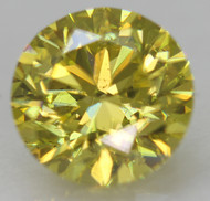 CERTIFIED 0.90 CARAT CANARY YELLOW VVS2 ROUND BRILLIANT NATURAL EARTH MINED LOOSE DIAMOND 6.1MM  *360 IMAGES & VIDEO
