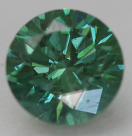 CERTIFIED 0.72 CARAT VIVID BLUE VS2 ROUND BRILLIANT NATURAL EARTH MINED LOOSE DIAMOND 5.58MM  *360 REAL IMAGES & VIDEO