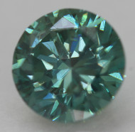CERTIFIED 0.77 CARAT VIVID BLUE VVS2 ROUND BRILLIANT NATURAL EARTH MINED LOOSE DIAMOND 5.74MM  *360 REAL IMAGES & VIDEO
