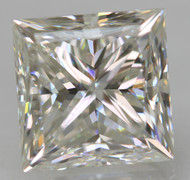 Certified 1.00 Carat F Color VVS1 Princess Natural EARTH MINED Loose Diamond For Ring 5.25x5.24mm  *360 IMAGES & VIDEO