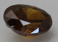 0.56 Carat Deep Brown SI2 Oval Natural EARTH MINED Loose Diamond 5.86X4.25mm *360 PROFESSIONAL IMAGES & VIDEO