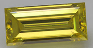 1.35 CARAT CANARY YELLOW VVS2 BAGUETTE NATURAL EARTH MINED LOOSE DIAMOND 9.51X4.57MM *360 PROFESSIONAL IMAGES & VIDEO