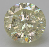 0.88 CARAT L COLOR SI3 ROUND BRILLIANT NATURAL EARTH MINED LOOSE DIAMOND FOR RING 6.15MM *360 PROFESSIONAL PICS & VIDEO