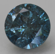 0.85 CARAT FANCY VIVID BLUE ROUND BRILLIANT NATURAL EARTH MINED LOOSE DIAMOND 5.82MM *360 PROFESSIONAL IMAGES & VIDEO
