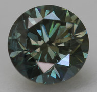 0.53 CARAT VIVID BLUE SI1 ROUND BRILLIANT NATURAL EARTH MINED LOOSE DIAMOND 5.05MM *360 PROFESSIONAL IMAGES & VIDEO