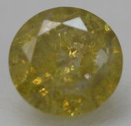0.69 CARAT CANARY YELLOW ROUND BRILLIANT NATURAL EARTH MINED LOOSE DIAMOND 5.72MM *360 PROFESSIONAL IMAGES & VIDEO