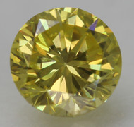 0.27 CARAT CANARY YELLOW VS1 ROUND BRILLIANT NATURAL EARTH MINED LOOSE DIAMOND 4.04MM *360 PROFESSIONAL IMAGES & VIDEO