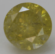 0.92 CARAT CANARY YELLOW ROUND BRILLIANT NATURAL EARTH MINED LOOSE DIAMOND 5.96MM *360 PROFESSIONAL IMAGES & VIDEO