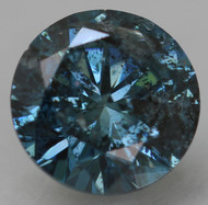 0.46 CARAT FANCY VIVID BLUE ROUND BRILLIANT NATURAL EARTH MINED LOOSE DIAMOND 4.93MM *360 PROFESSIONAL IMAGES & VIDEO