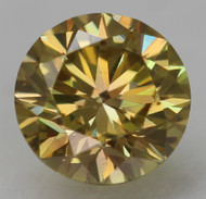 0.22 CARAT VIVID YELLOW VVS2 ROUND BRILLIANT NATURAL EARTH MINED DIAMOND 3.82MM *360 PROFESSIONAL IMAGES & VIDEO