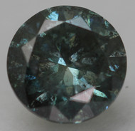 0.51 CARAT GREEN BLUE SI3 ROUND BRILLIANT NATURAL EARTH MINED LOOSE DIAMOND 4.92MM *360 PROFESSIONAL IMAGES & VIDEO