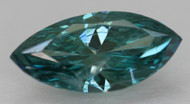 0.73 CARAT FANCY VIVID BLUE SI2 MARQUISE NATURAL EARTH MINED LOOSE DIAMOND 9.39X4.45MM *360 PROFESSIONAL IMAGES & VIDEO