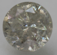 CERTIFIED 2.61 CARAT J COLOR SI3 ROUND BRILLIANT NATURAL EARTH MINED LOOSE DIAMOND FOR RING 8.28MM *360 IMAGES & VIDEO