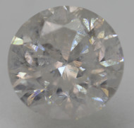 CERTIFIED 2.18 CARAT E COLOR SI3 ROUND BRILLIANT NATURAL EARTH MINED LOOSE DIAMOND FOR RING 8.01MM *360 IMAGES & VIDEO