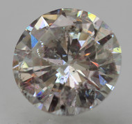 0.58 CARAT I COLOR SI2 ROUND BRILLIANT NATURAL EARTH MINED LOOSE DIAMOND FOR RING 6.04MM *360 REAL IMAGES & VIDEO