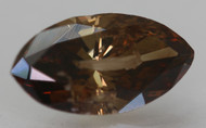 1.20 Carat Fancy Vivid Brown Marquise Natural EARTH MINED Loose Diamond 9.94X5.40mm *360 PROFESSIONAL IMAGES & VIDEO