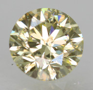0.31 Carat Fancy Yellow SI1 Round Brilliant Natural EARTH MINED Loose Diamond 4.31mm *360 PROFESSIONAL IMAGES & VIDEO