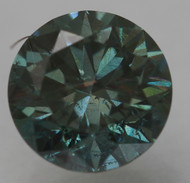 CERTIFIED 0.54 CARAT VIVID BLUE VVS2 ROUND BRILLIANT NATURAL EARTH MINED LOOSE DIAMOND 5.15MM *360 REAL IMAGES & VIDEO