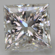 Certified 1.61 Carat D Color VS2 Princess Natural EARTH MINED Loose Diamond For Ring 6.38x6.32mm *360 IMAGES & VIDEO