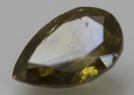Certified 0.47 Carat Intense Yellowish Green SI2 Pear Shape Natural MINED Loose Diamond 6.06x4.07mm  *360 IMAGES & VIDEO