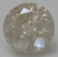 Certified 2.69 Carat H Color Round Brilliant Natural EARTH MINED Loose Diamond For Jewelry 8.7mm  *360 IMAGES & VIDEO