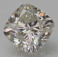 Certified 1.66 Carat G Color SI1 Cushion Shape Natural EARTH MINED Loose Diamond 6.37x6.36mm  *360  REAL  IMAGES & VIDEO