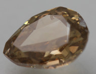 CERTIFIED 1.02 CARAT YELLOW BROWN VS2 PEAR ROSE CUT NATURAL EARTH MINED LOOSE DIAMOND 7.54X5.92MM *360 IMAGES & VIDEO