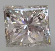 CERTIFIED 0.96 CARAT F COLOR VS2 PRINCESS NATURAL EARTH MINED LOOSE DIAMOND FOR RING 5.19X4.69MM *360 IMAGES & VIDEO